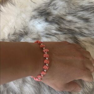 Pink Elephant Charm Bracelet, NWOT